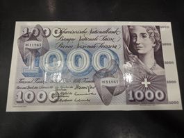1000 Franken 1974 Totentanz