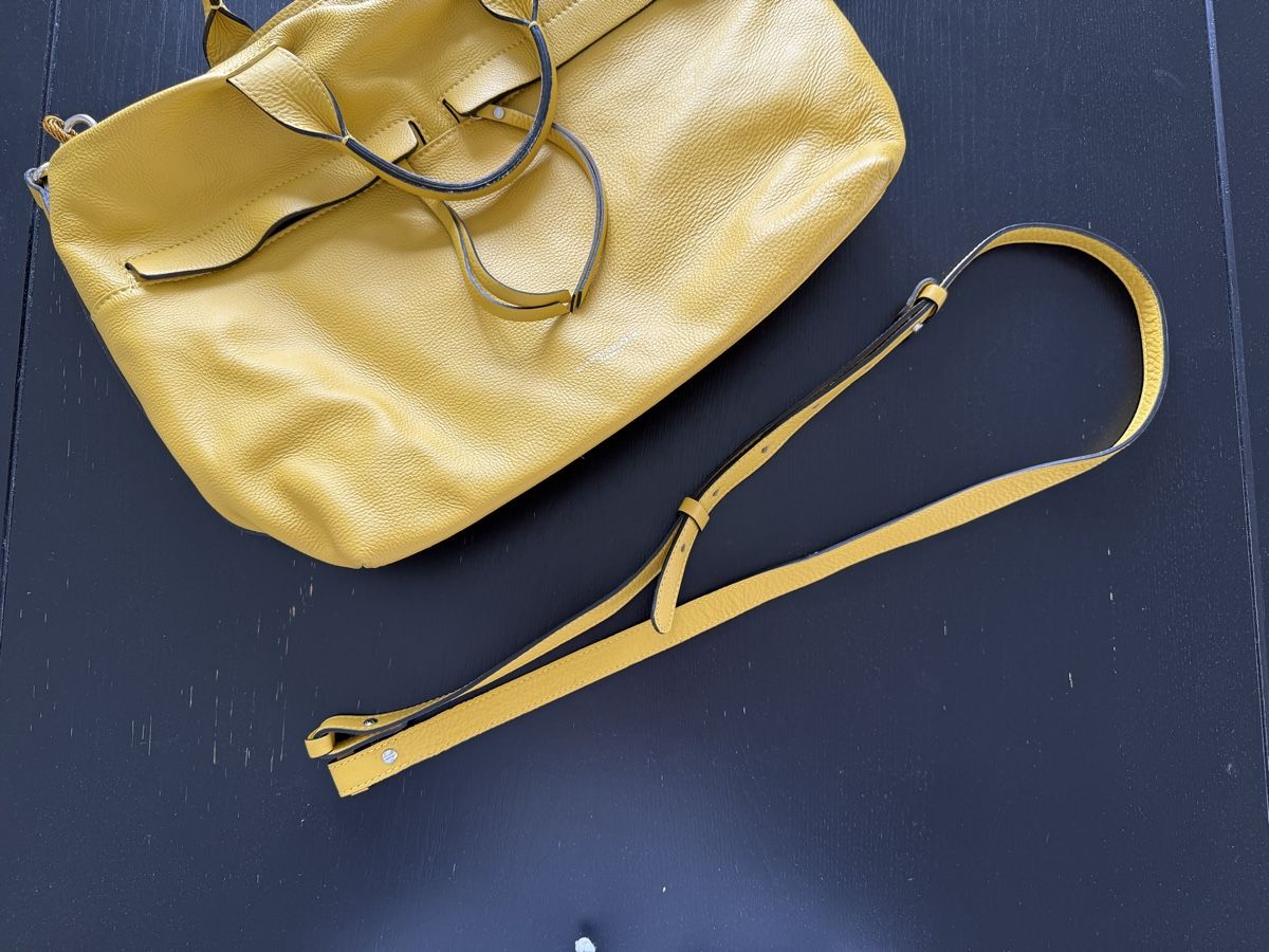 Gianni Chiarini Borse: Gianni Chiarini Duna - grosse gelbe Tasche – Usato da Zürich venduto da mia_1212 3
