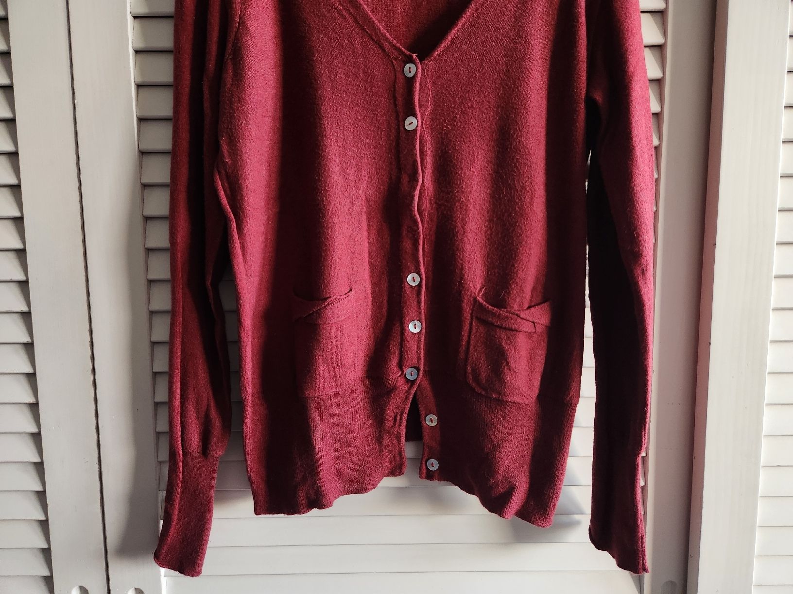 Pullover & Sweatshirts: Cotélac cardigan rouge rouille T.0 – Gebraucht aus Lausanne von man_rw9q 2