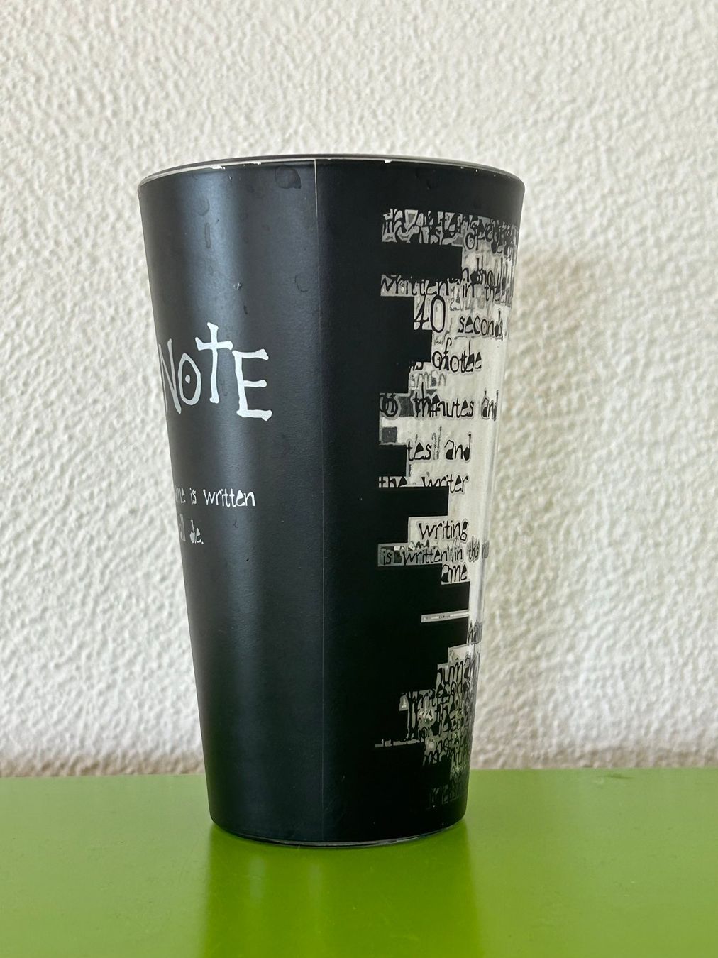 Bicchieri: DEATH NOTE / Glas (48cl) – Usato da Dietlikon venduto da Mankai 3