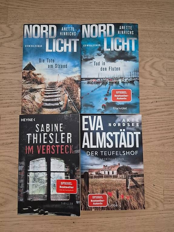 Bücher: Taschenbücher 4x Krimi – Gebraucht aus Stäfa von Arjen2011