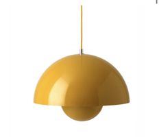 Pendelleuchte Flowerpot VP7 &Tradition gelb gebraucht