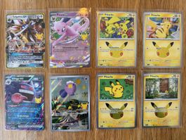 Pokémon Karten 30 Jahre Edition in DE