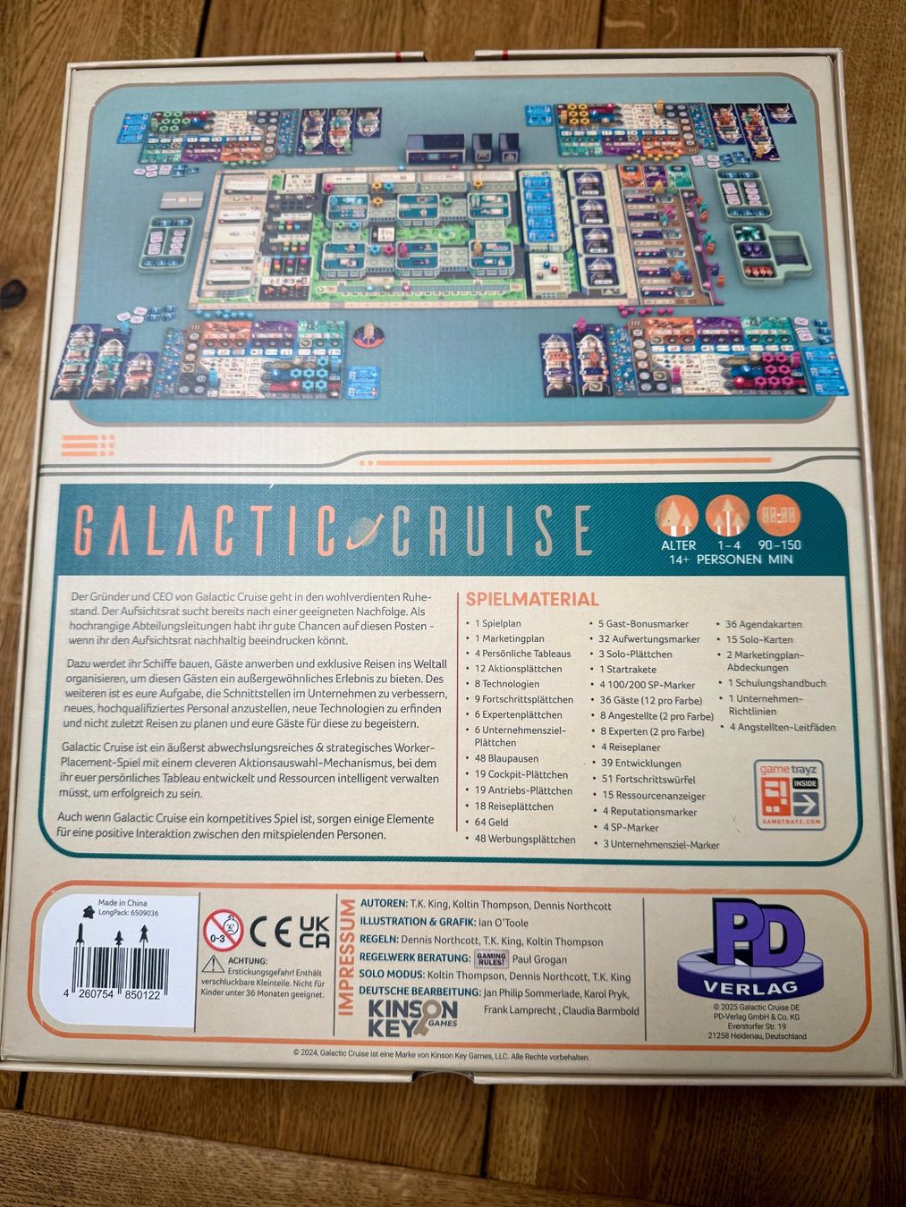 Giochi: Galactic Cruise inkl. Erweiterungen – Usato da Villigen venduto da chrishacky 1