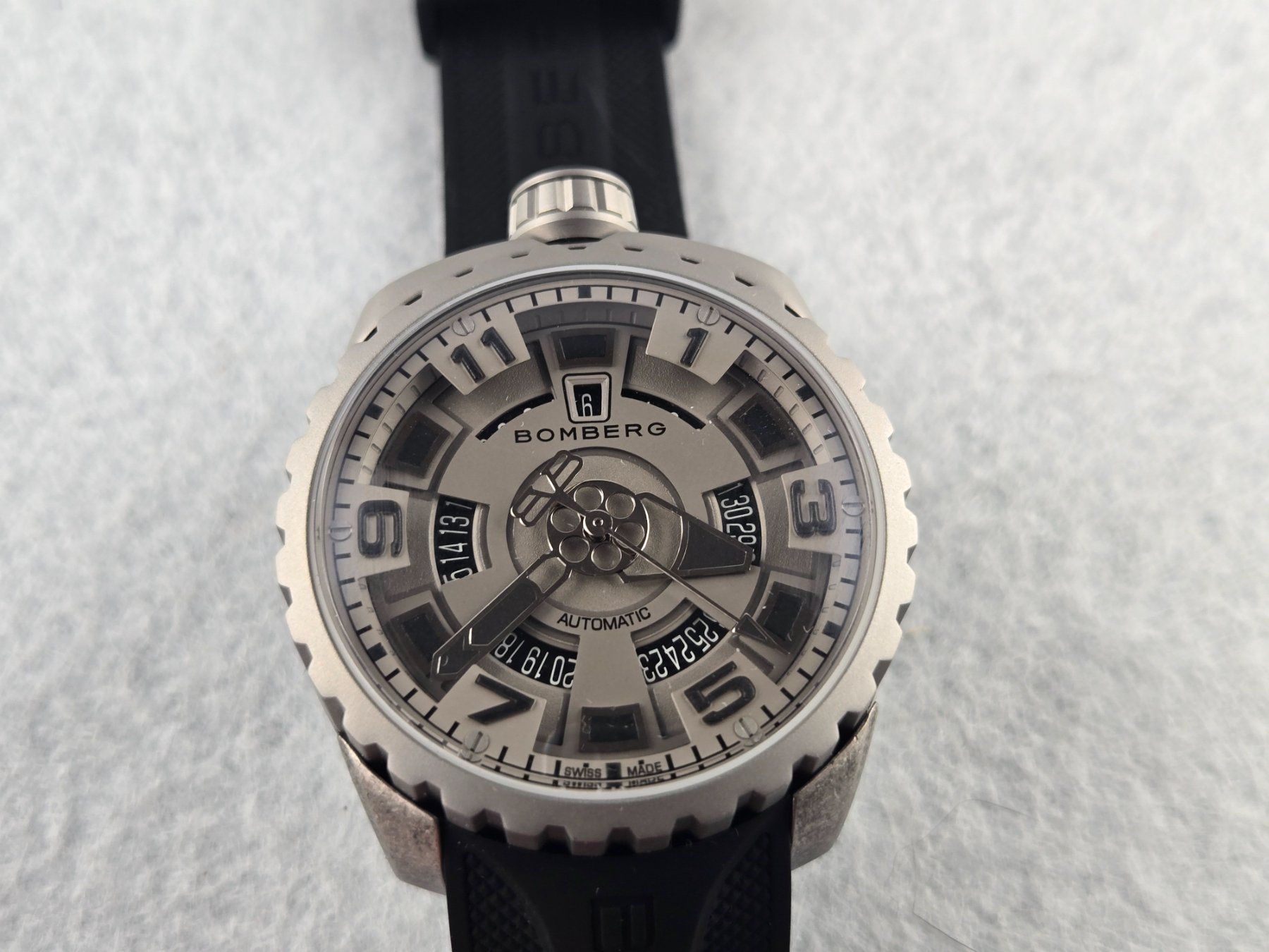 Bomberg Uhren: Bomberg Bolt 68 all Grey – Neu (gemäss Beschreibung) aus Chabrey von Horology 1