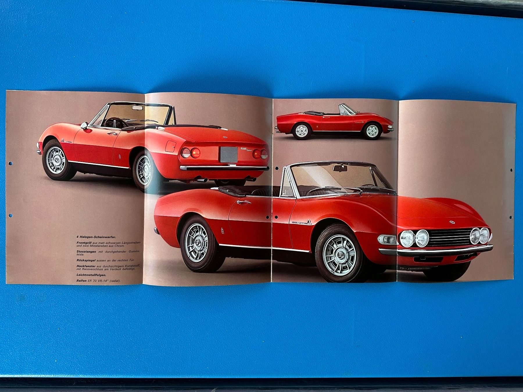 Fiat Dokumente: Prospekt , Fiat  Dino  Spider – Gebraucht aus Boswil von pavo1 2