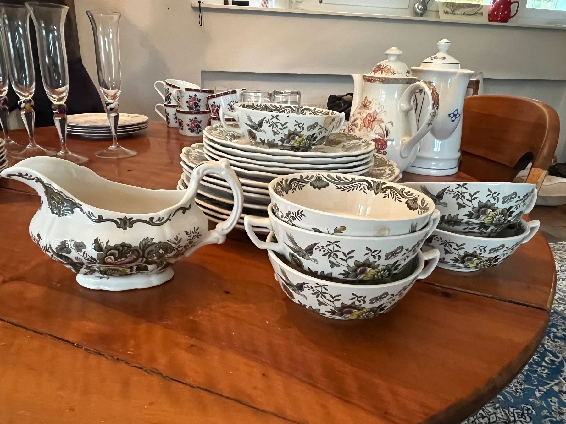 Ridgway Set di piatti: Vaisselle Windsor – Usato da Tavannes venduto da zur_m7mv 2