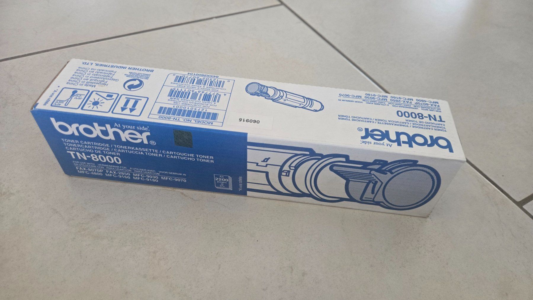 Brother Cartucce per stampanti & toner: Original Brother TN-8000 Toner – Nuovo e nell'imballaggio originale da Ottenbach venduto da Haeberling 1