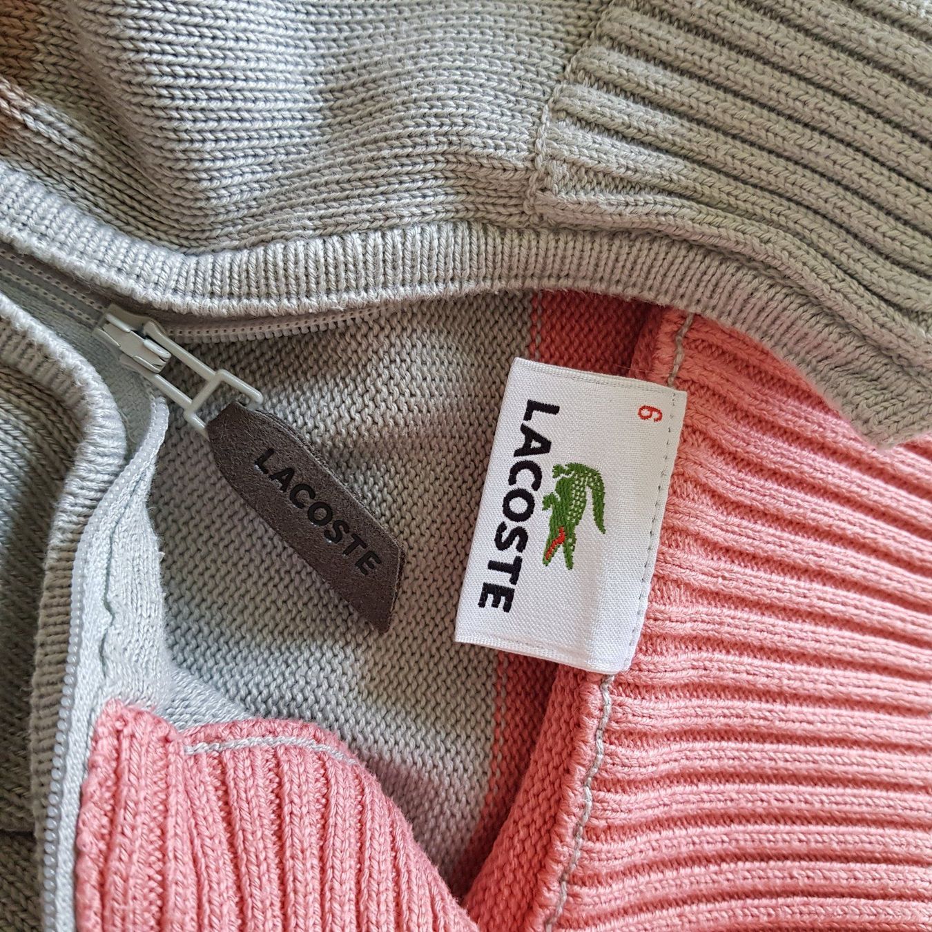 Lacoste Maglioni & Felpe: Gestreifter Lacoste Pullover Gr. 6, 52, XL, pastell – Usato da Belp venduto da Sunny132 4