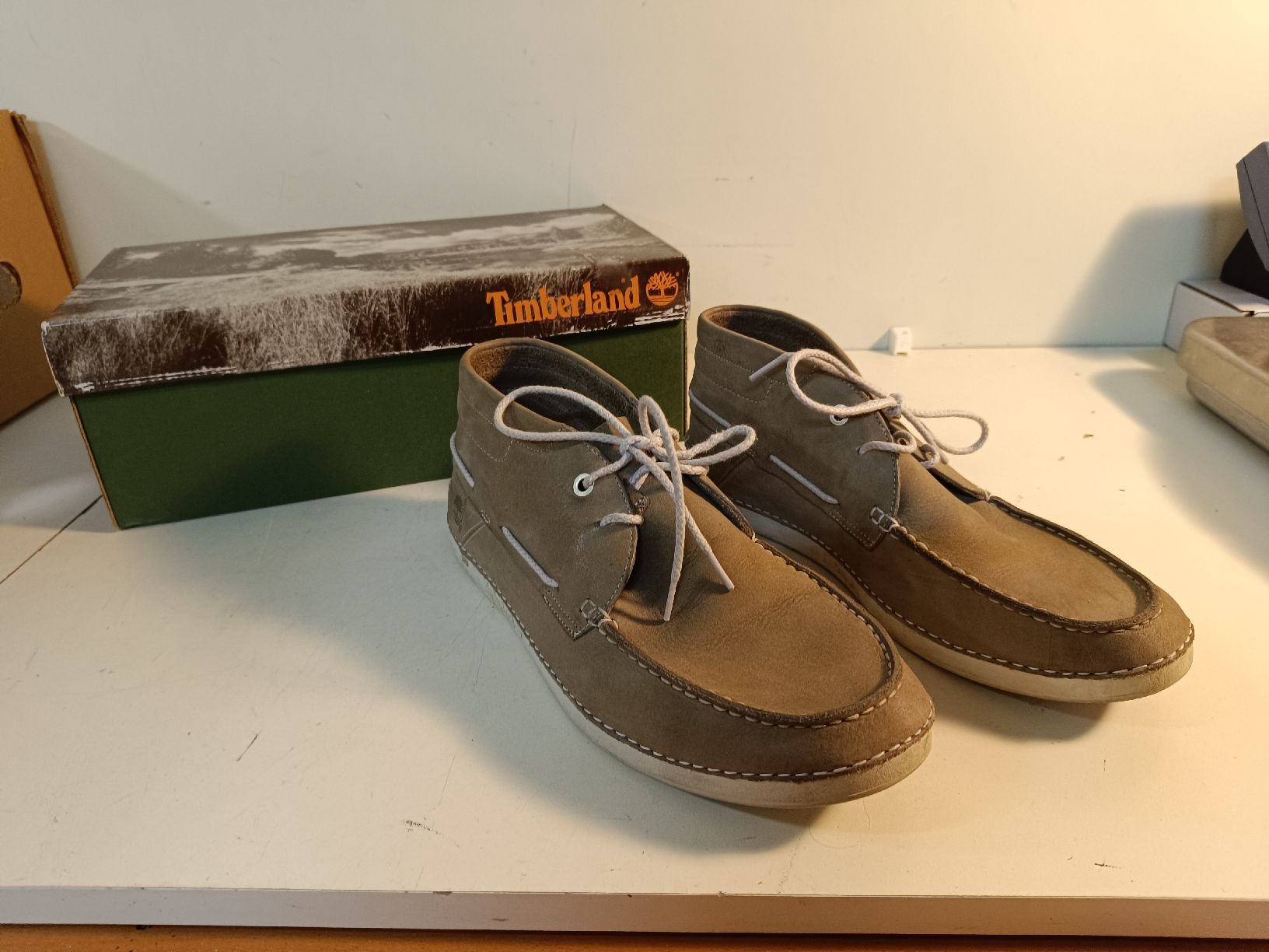 Scarpe da uomo: Bootsschuhe Timberland Herren Gr. 40 einhalb. (nov141) – Usato da Künten venduto da Schnaepplihuus