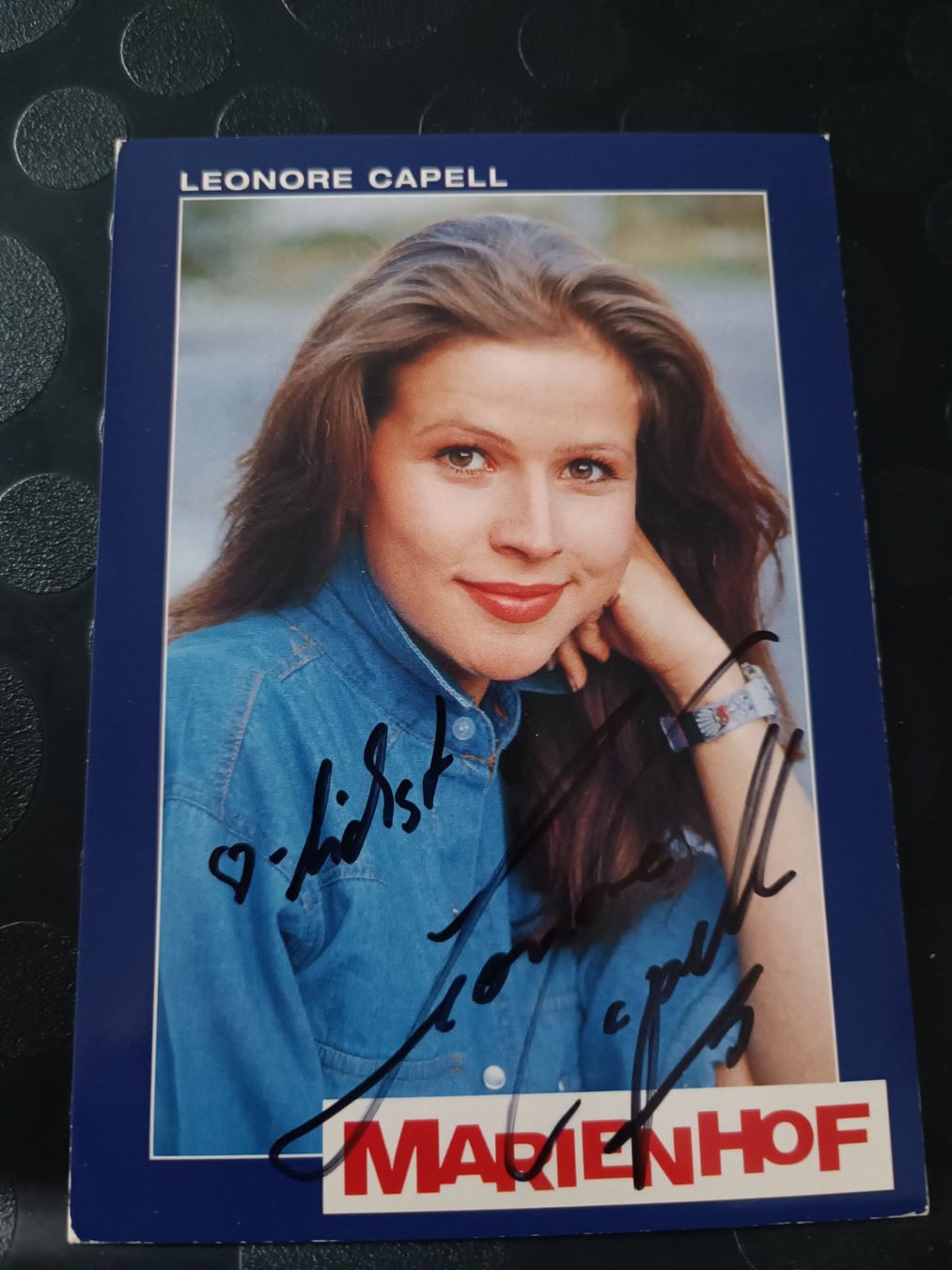 Autogramme: Leonore Capell - handsigniert - Marienhof – Gebraucht aus Menziken von Artographs