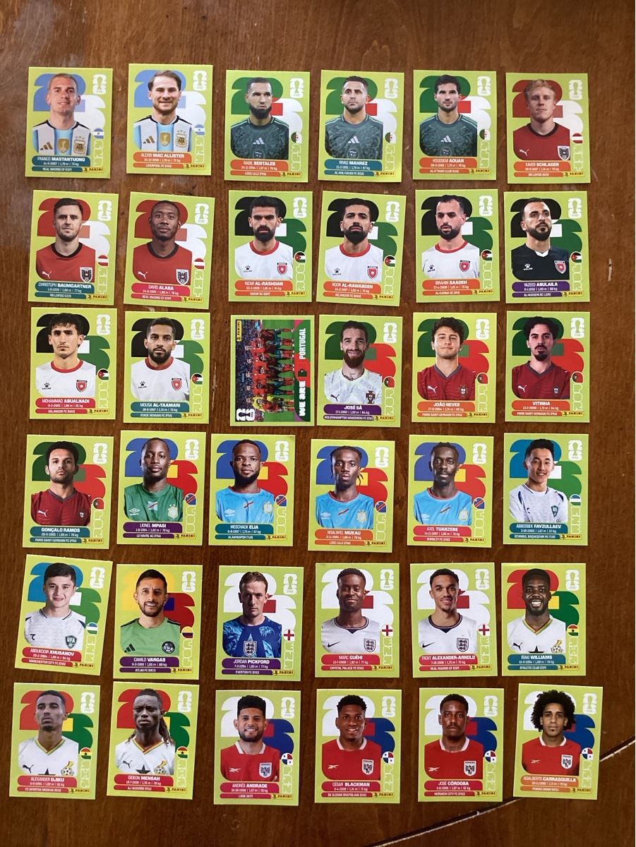 Panini Sammelbilder & Trading cards: Panini FWC 2026 – Gebraucht aus Orvin von Abydos01