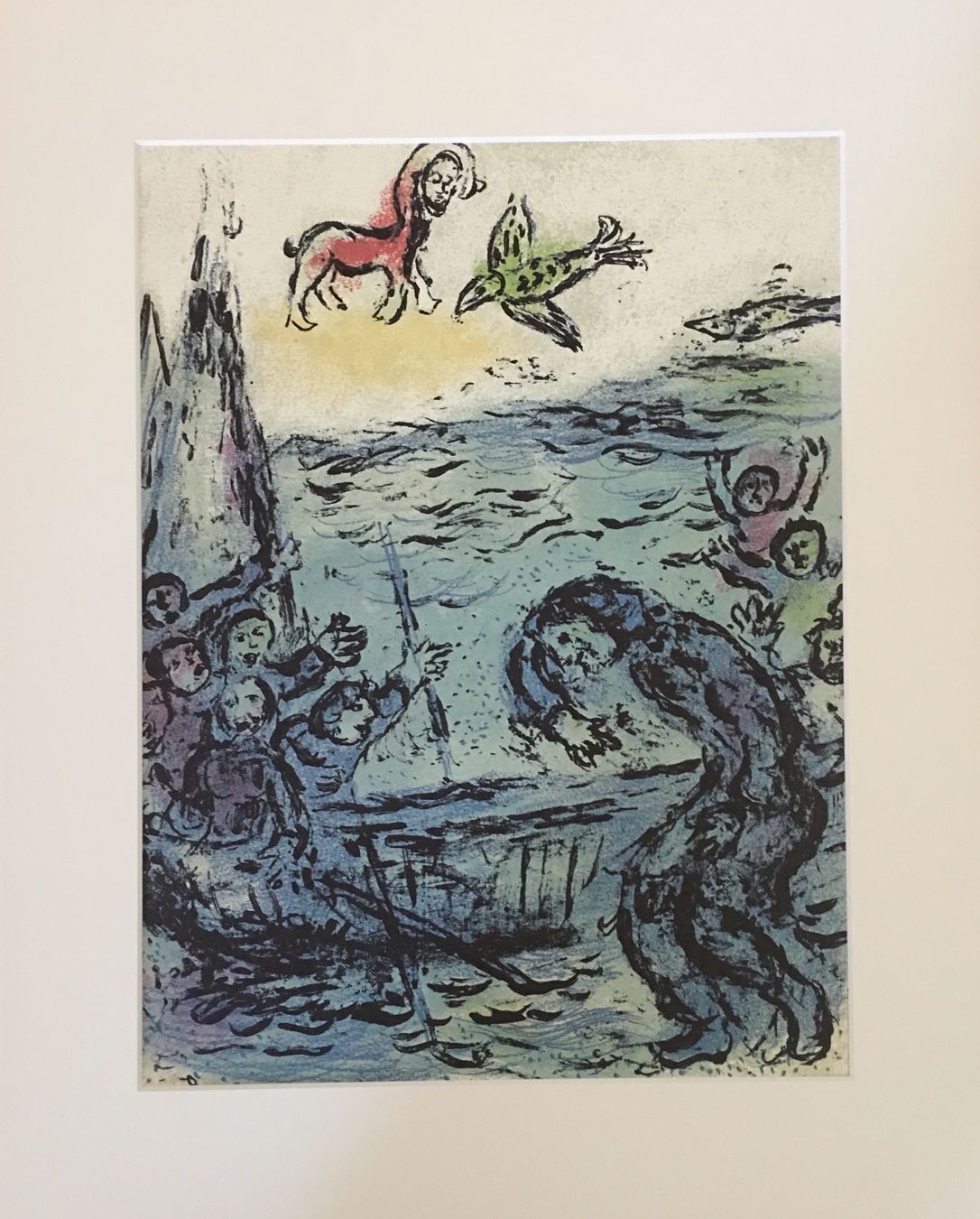 Grafica & Litografie: Marc Chagall "Homer Die Odyssee" 3 Lithographien – Usato da Nennigkofen venduto da waltraub 3