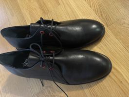 Schuhe / Lederschuhe Gr. 40 Atelier la punta - Rot Akzent