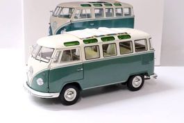 VOLKSWAGEN T1b SAMBA GRÜN/WEISS 1:18 SCHUCO