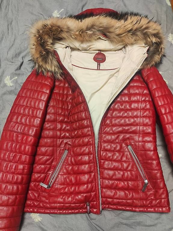 Giacche: Winter Lederjacke Oakwood mit echte Pelz. – Usato da Arbon venduto da karolina_frank