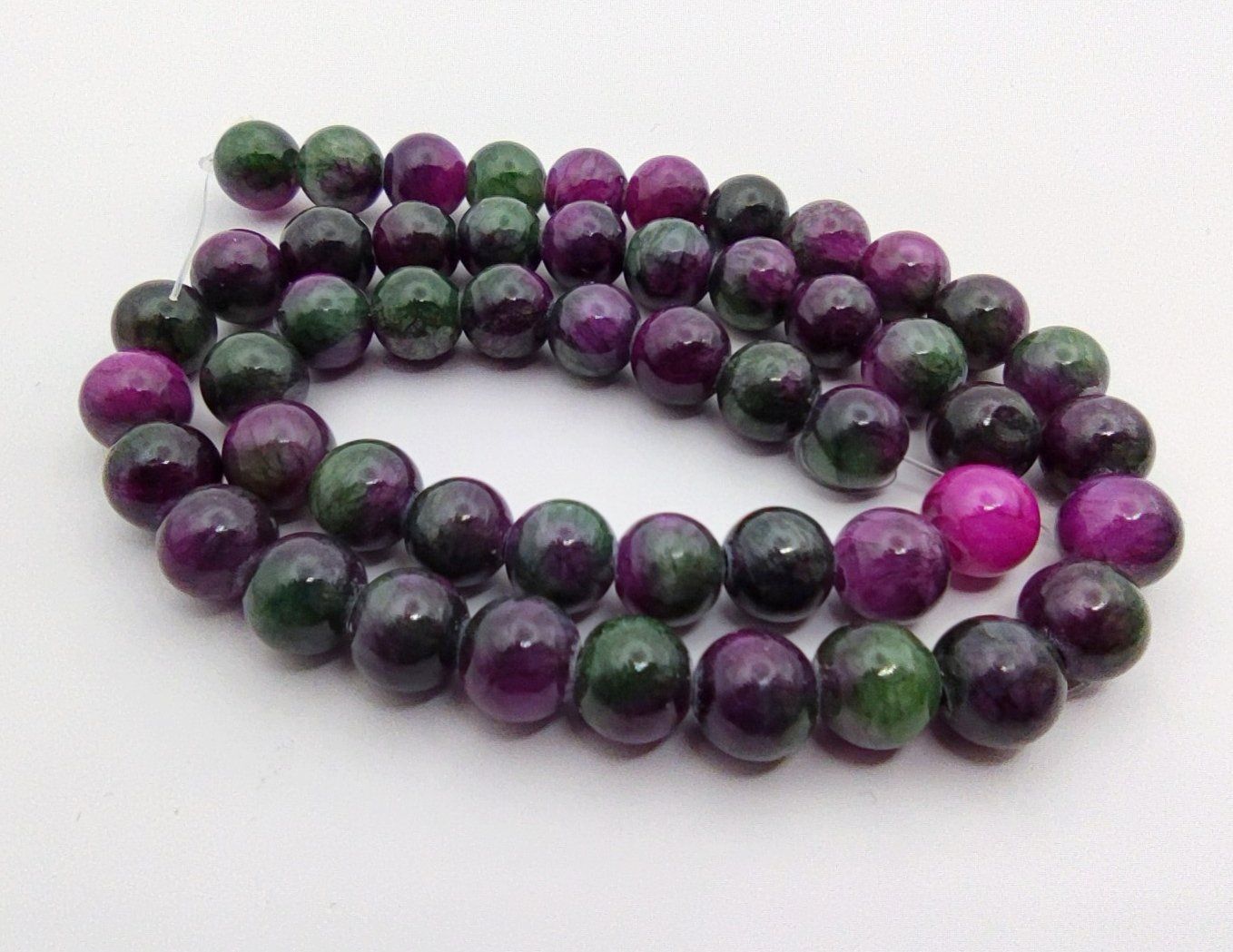 Perle (finte): 1 Strang Turmalin Perlen 8mm – Nuovo e nell'imballaggio originale da Münchenbuchsee venduto da emelie75