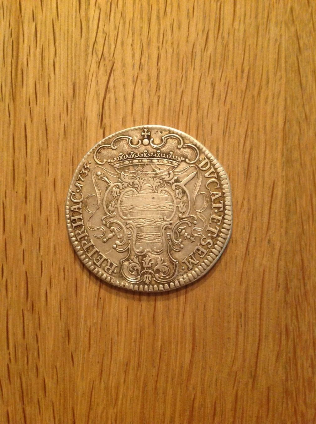 Tutti le monete: RRRare Thaler Ragusa 1735 TTB – Usato da Villars-sur-Glâne venduto da Graca03 1