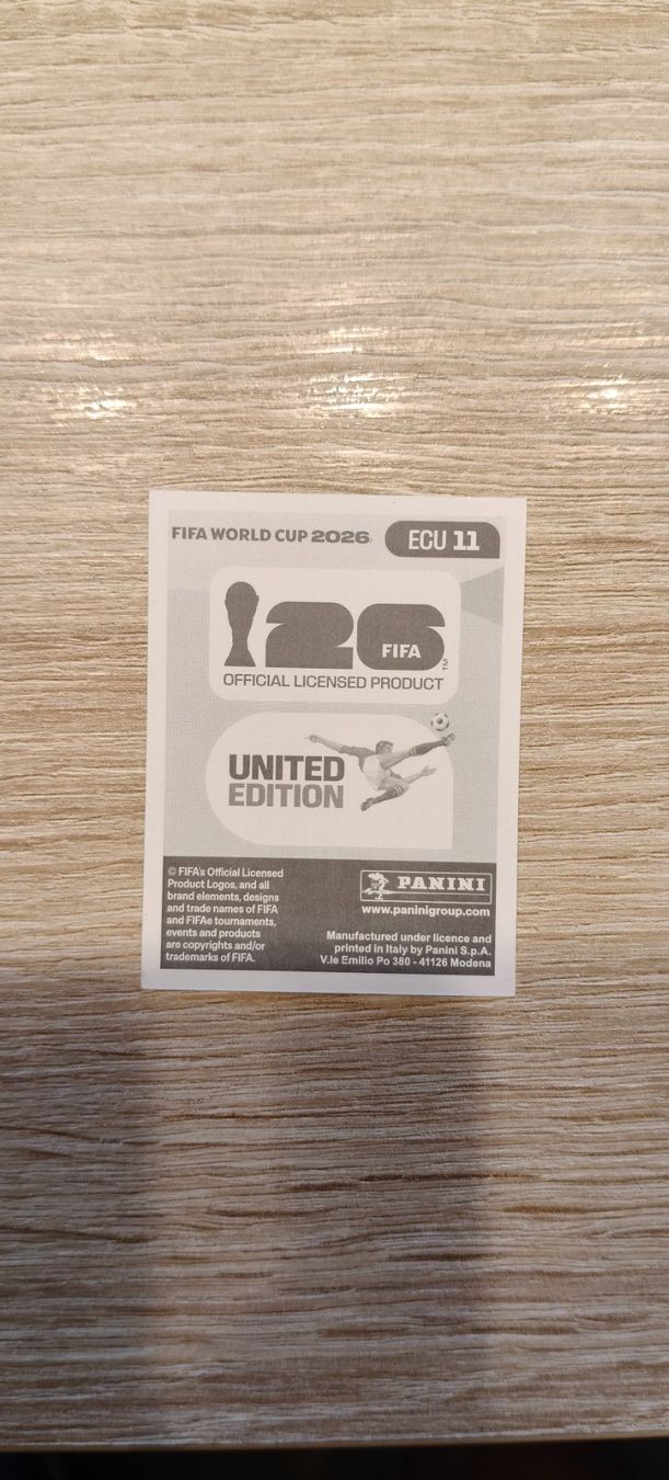 Panini Carte collezionabili: FIFA World Cup 2026 / ECU 11 – Nuovo (secondo la descrizione) da Plan-les-Ouates venduto da col_vq9g 1