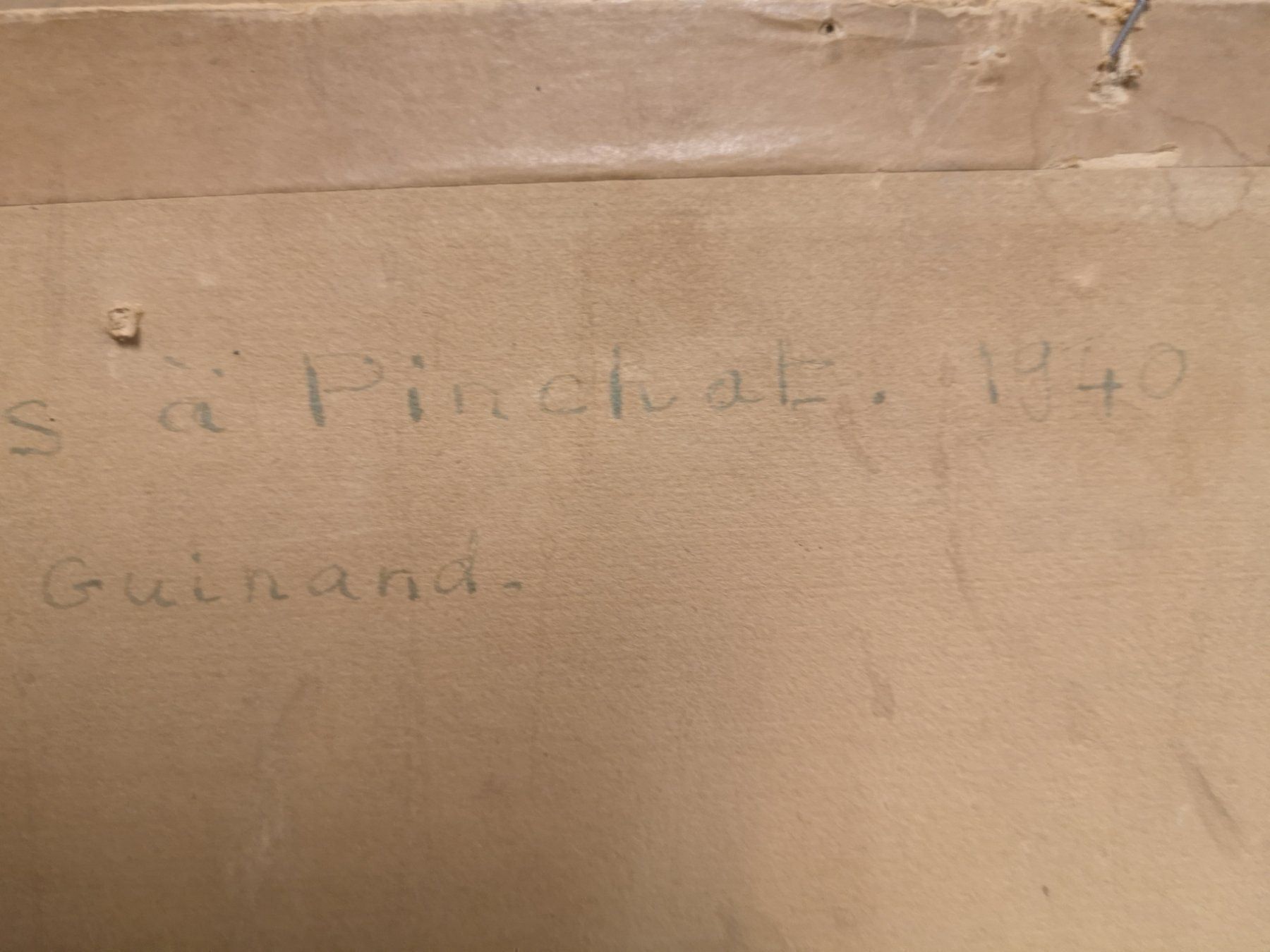 Dipinti: Pierre GUINAND (1907-1997 ) – Usato da Genève venduto da Qanil77 7