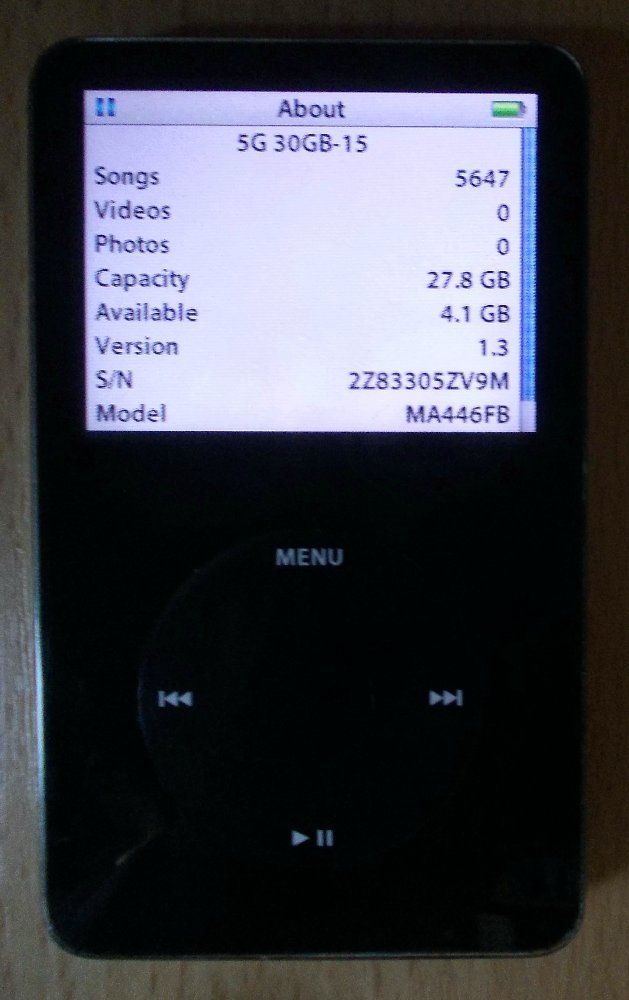 Apple Tragbarer Mediaplayer: iPod 5th Gen 30Gb Color Collector – Gebraucht aus Bussigny von Cglloq 2