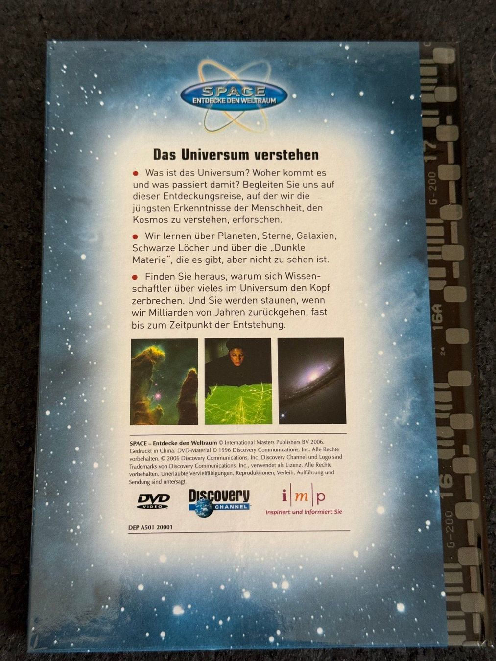 Alle DVDs: Das Universum verstehen SPACE DVD DE – Gebraucht aus Fribourg von tschjoly 1