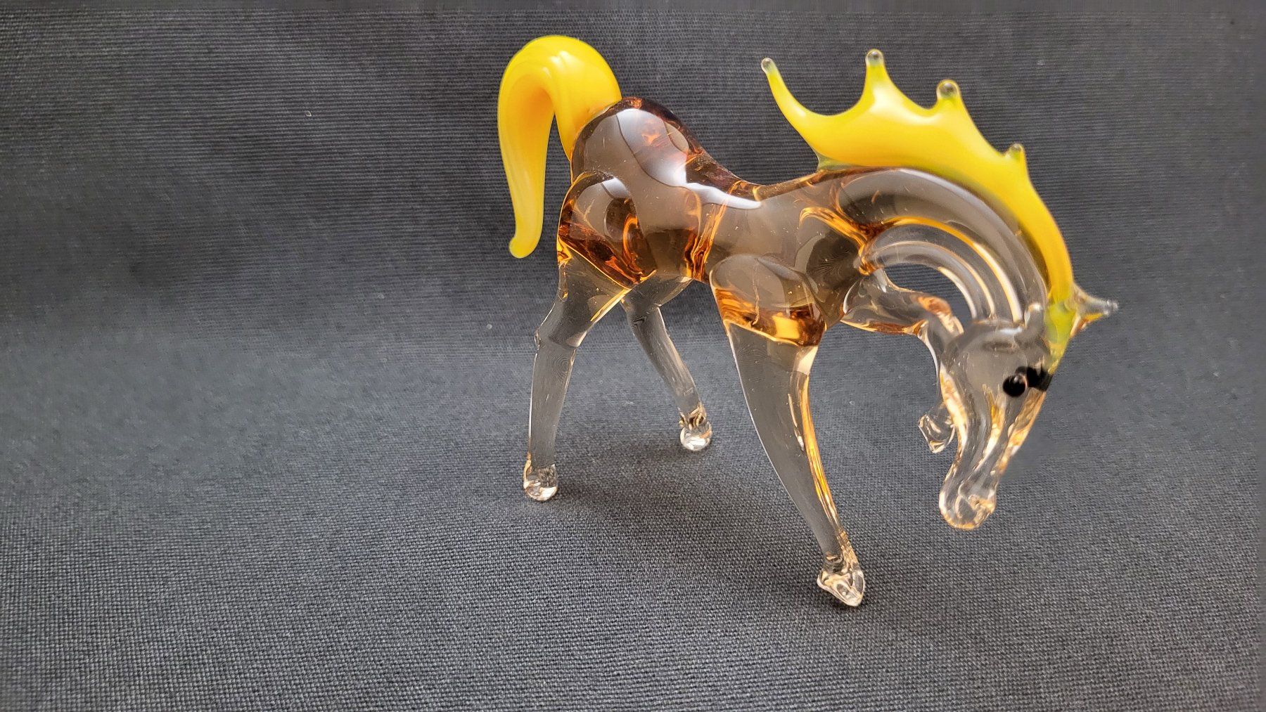 Figuren: Glaspferd mundgeblasen – Gebraucht aus Basel von spinne02 2