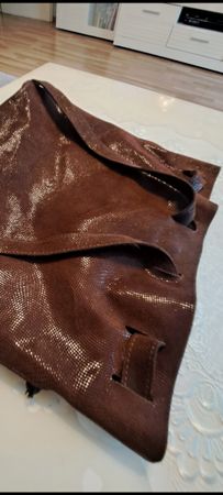 Ortal Reinich Rucksack braun Vintage Leder Design