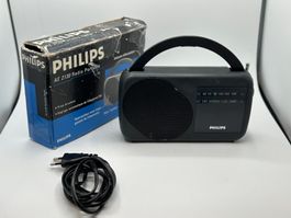 RADIO Vintage 1993 ! Philips AE 2130 +Test OK ! FM/Portable