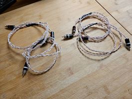 Câbles RCA Kimber Tonik Ultraspike 1 m - Qualité Audiophile