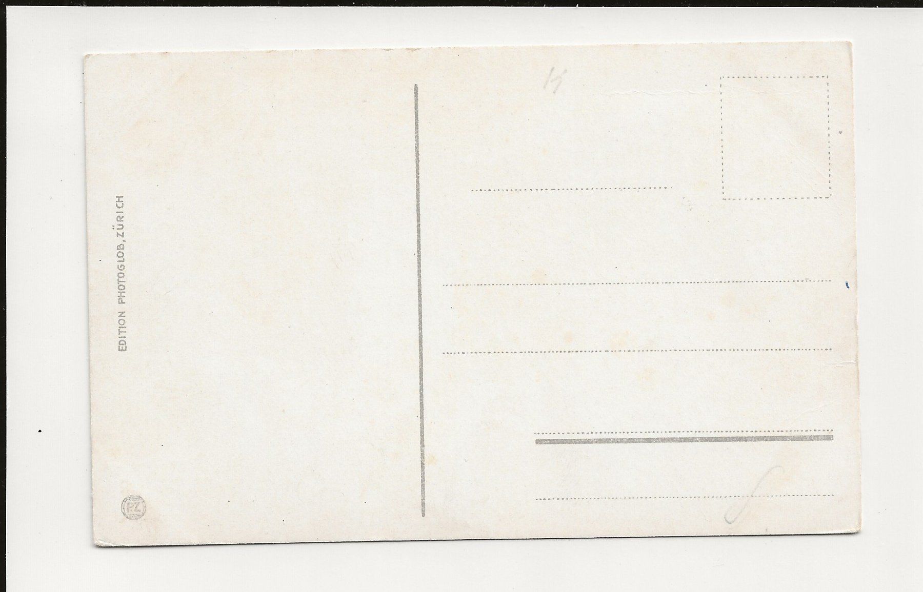 Ansichtskarten: AK ca.1920 Herisau mit Säntis, AA – Gebraucht aus Greifensee von 315WDO 1