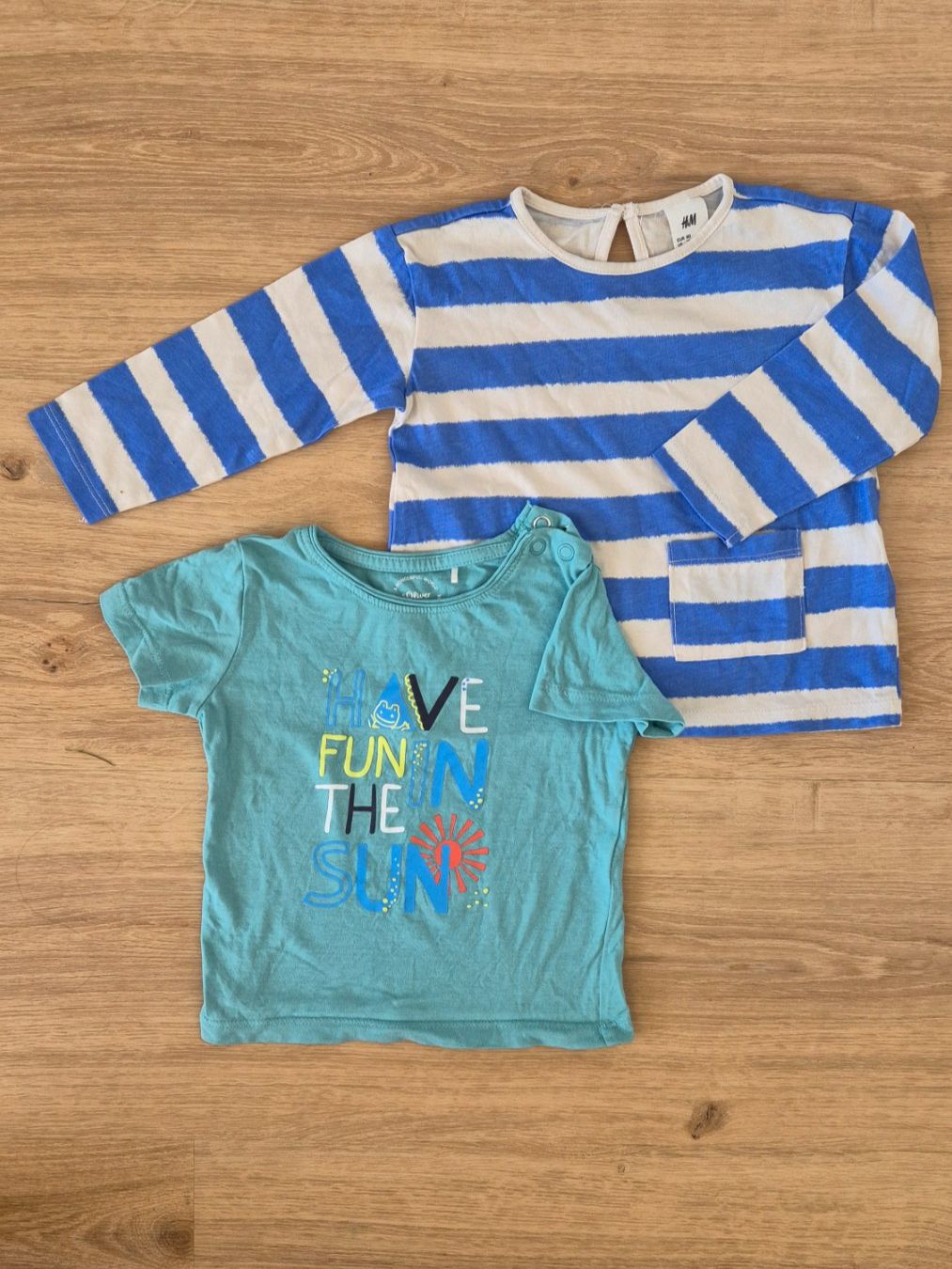S.Oliver Lotti & Set di vestiti: Sommershirts Set, s.Oliver, Gr. 80 – Usato da Ettenhausen TG venduto da Melanie_K.