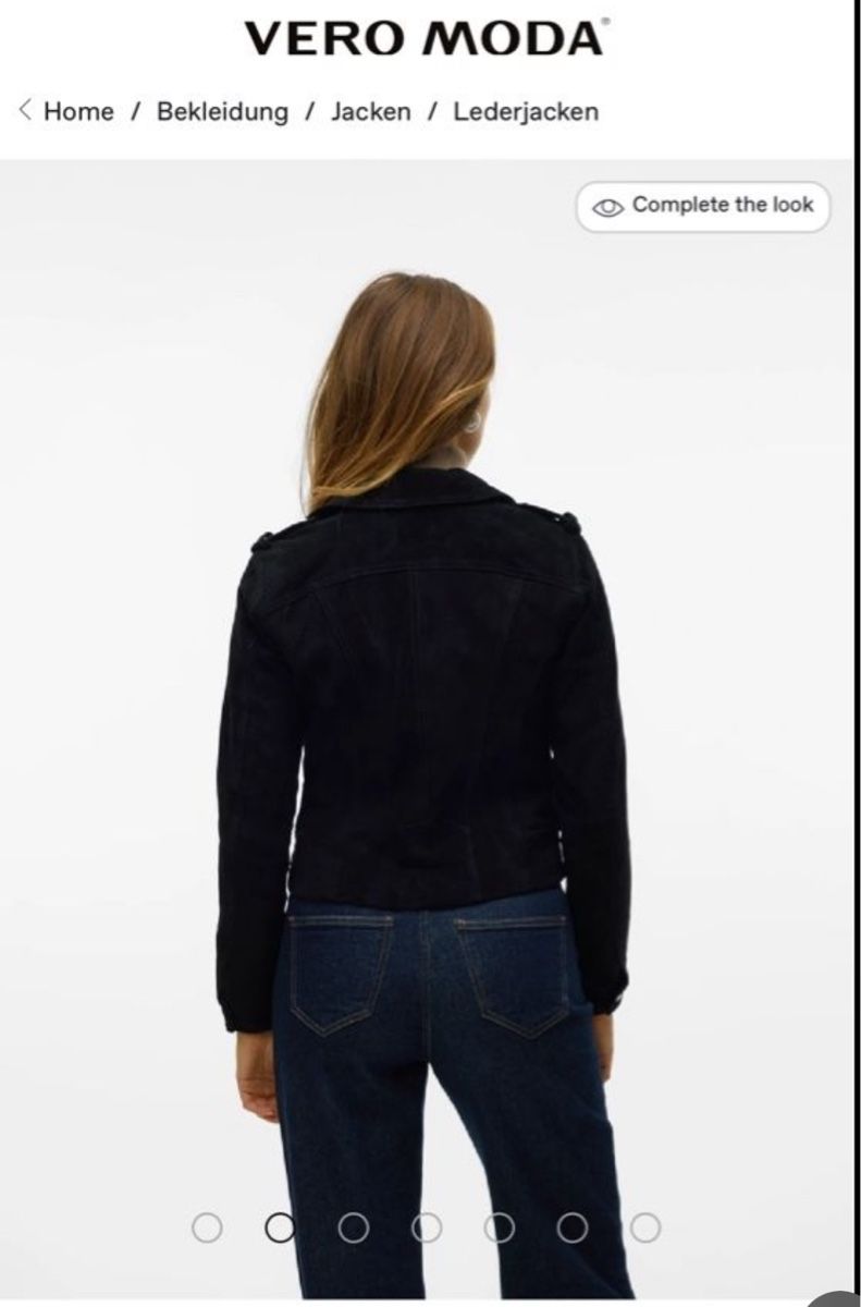 Vestes: Wirdlederjacke Schwarz, Grösse 38, NEU! – Neuf avec emballage d'origine à Niederglatt ZH par neunzehn82 5