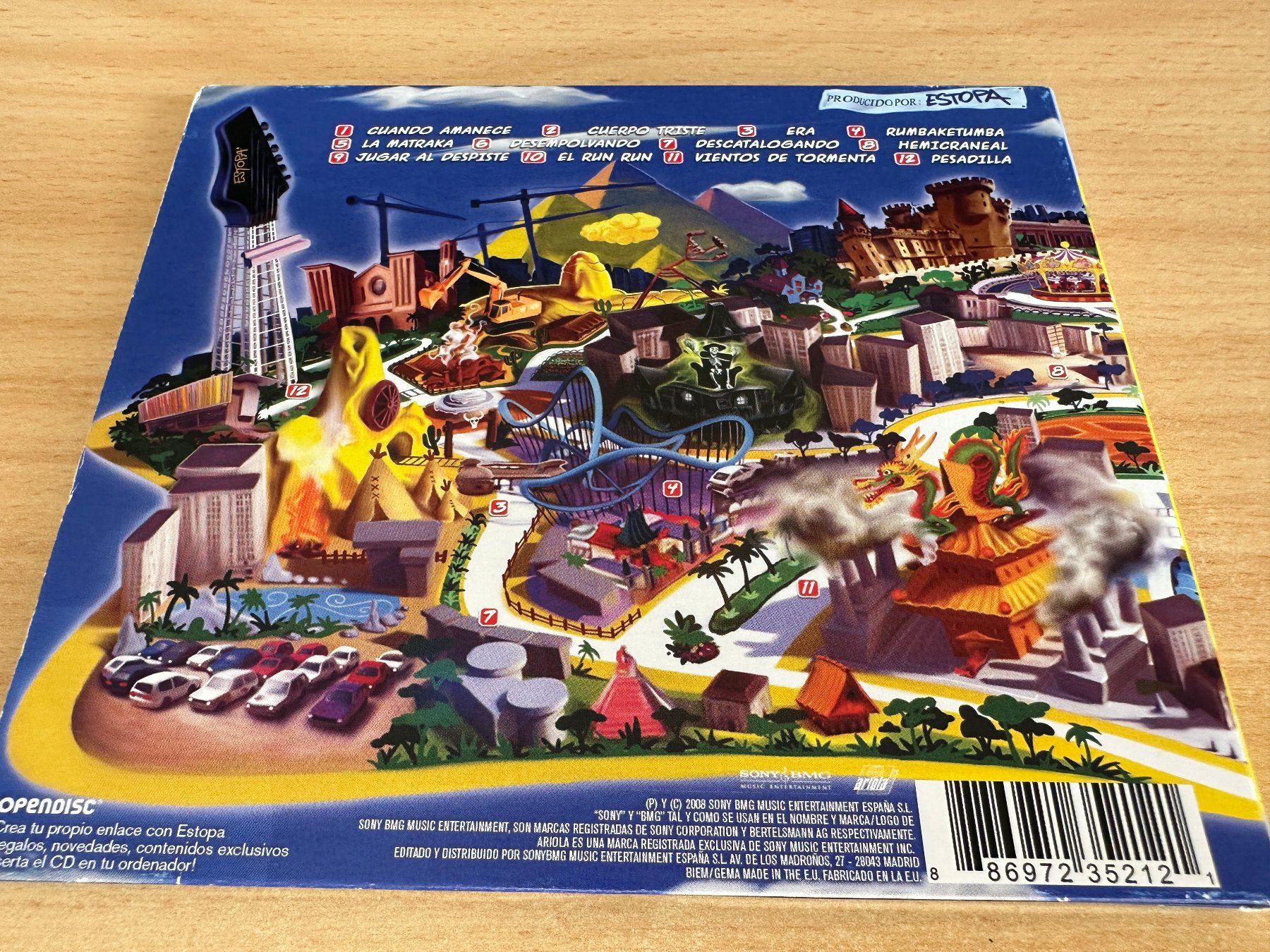 CD: Estopa – Allenrok – Usato da Rikon im Tösstal venduto da Alpenmutz 1