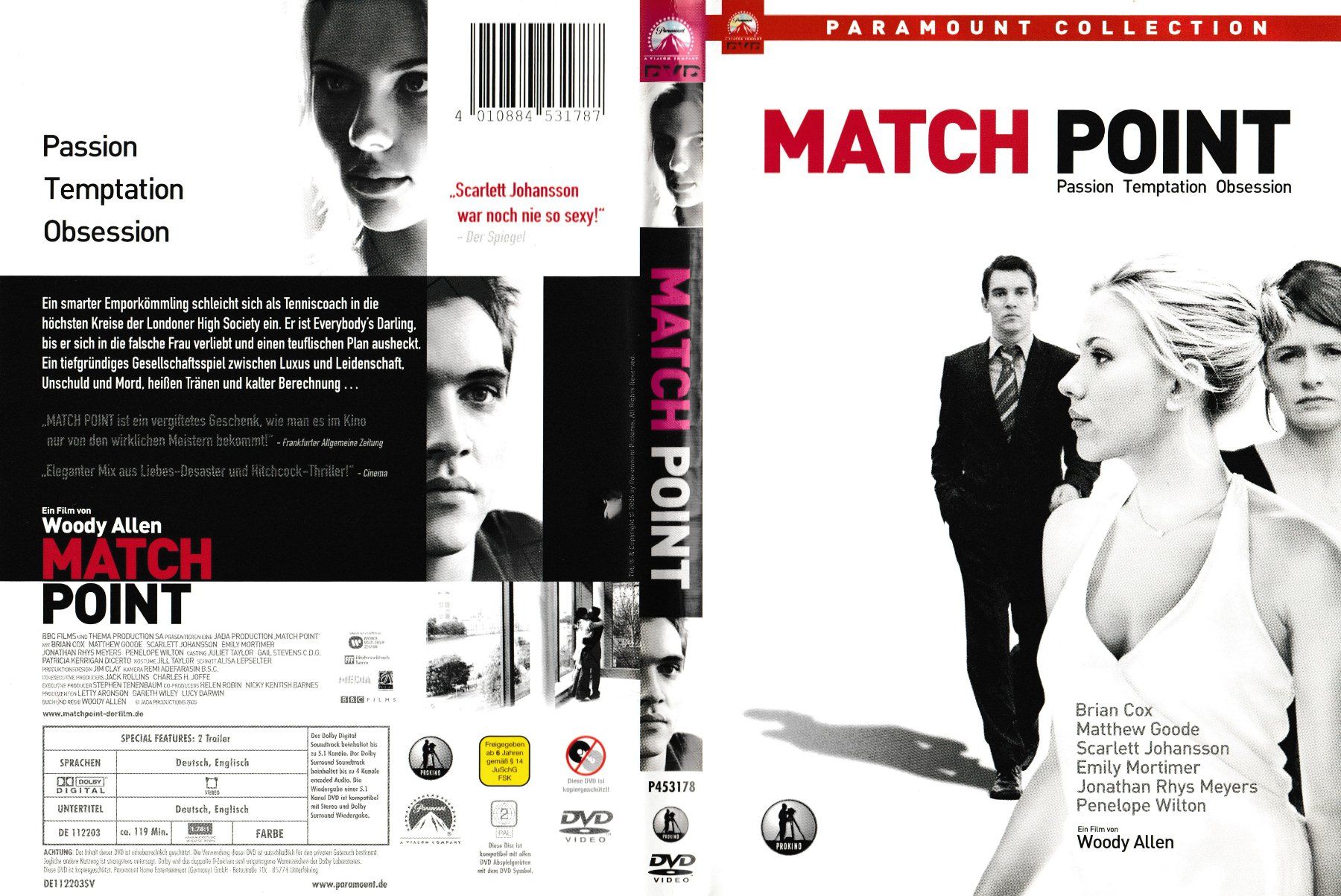 Tutti i DVDs: DVD - Match Point – Usato da Langnau am Albis venduto da MediaRescuerKeLoX