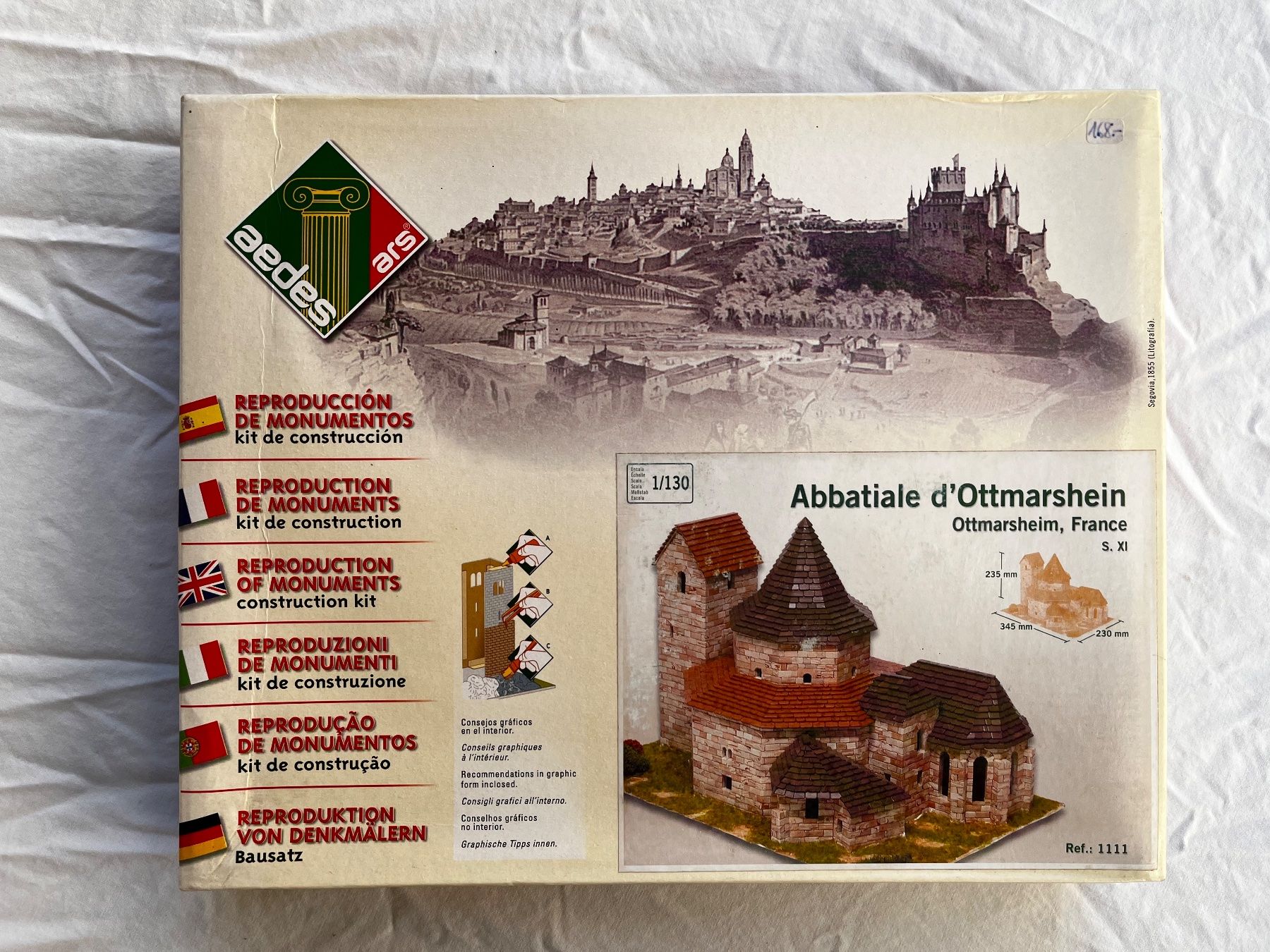 Baukästen: Modellbaukasten Abbatiale d'Ottmarshein – Neu (gemäss Beschreibung) aus Zürich von gemuesebouillon