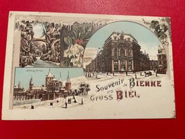 LITHO : Souvenir de Bienne / Gruss aus Biel