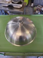 Servierglocke Edelstahl Durchmesser 37 cm gebraucht
