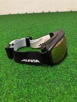 Skibrille Top Alpina orange getönt