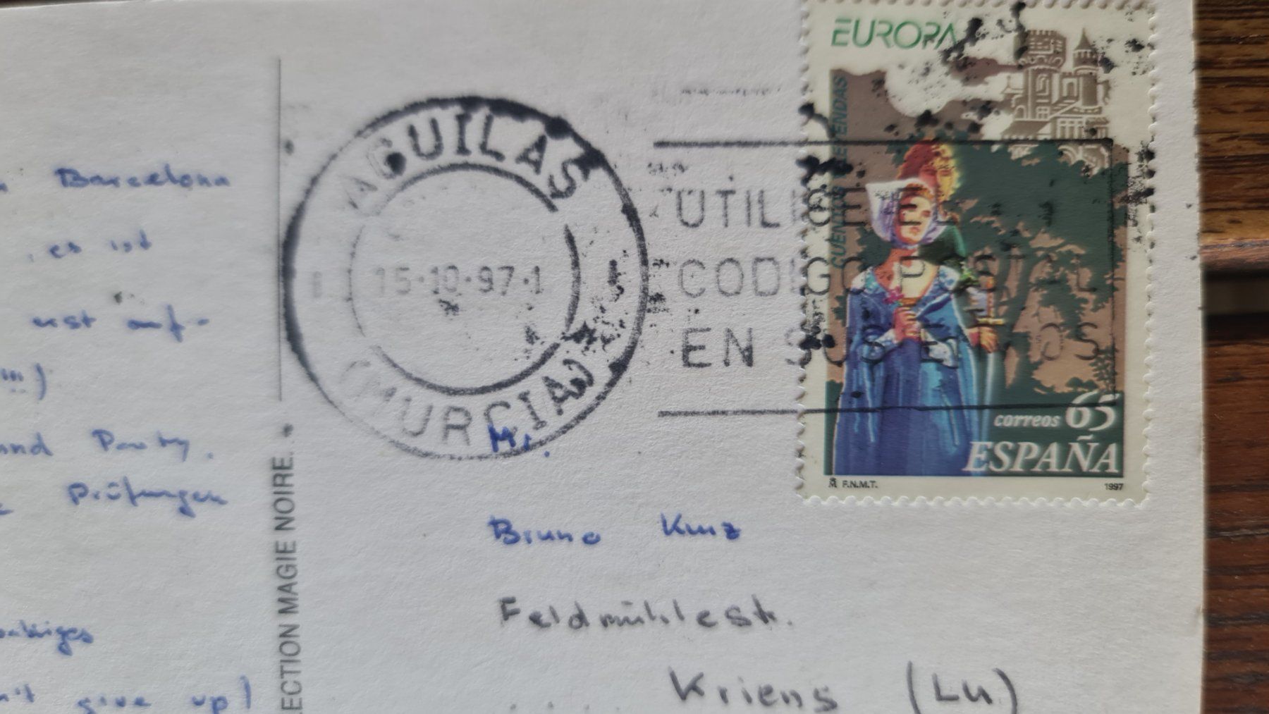 Cartoline postali: Ansichtskarte Paris 1997 – Usato da Dintikon venduto da Vexi 1