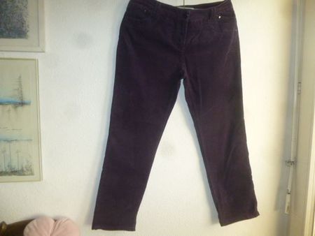 Jeans Violett Gr. 46 H&M, B'wollle  NEU
