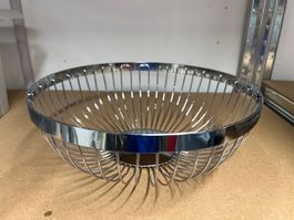 Chrome Wire Fruit Bowl - Stylish Centerpiece for Autumn