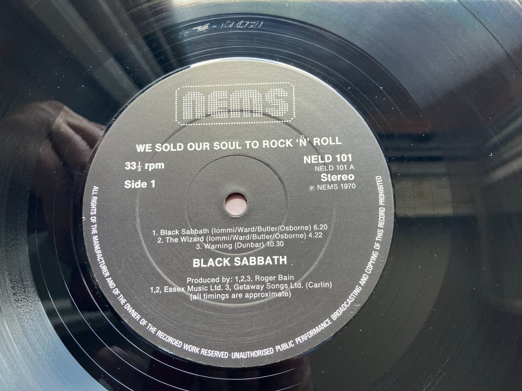 Schallplatten: Black Sabbath – Gebraucht aus Aarwangen von Jukebox3 7