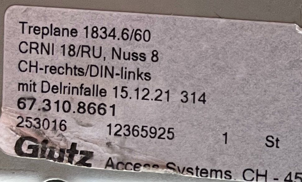 Lucchetti: Schloss Glutz 1834 – Nuovo (secondo la descrizione) da Basel venduto da Stein0233 1