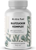 Blutzucker Kapseln – Phaseolin & Chrom, 60 Stück vegan