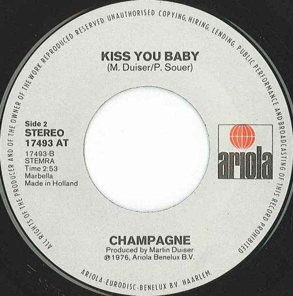 Dischi in vinile: Champagne: Rock And Roll Star 7" – Usato da Steinhausen venduto da Vilivinili 1