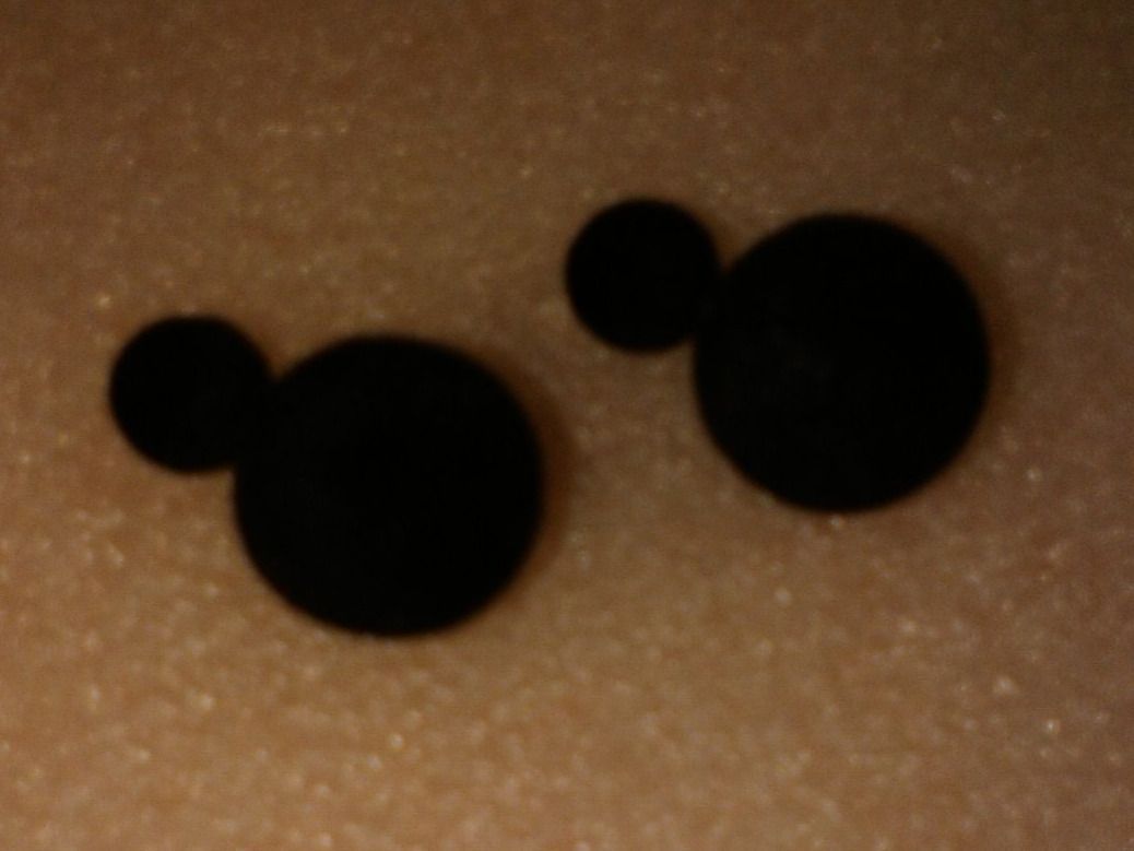 Orecchini pendenti & Orecchini a lobo: OHRRINGE MODESCHMUCK,,,SCHWARZ,,,MATTE – Nuovo (secondo la descrizione) da Basel venduto da bijoutrie_4