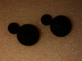OHRRINGE MODESCHMUCK,,,SCHWARZ,,,MATTE