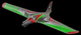 High-Tech Nurflügler (1.3m Spannweite)