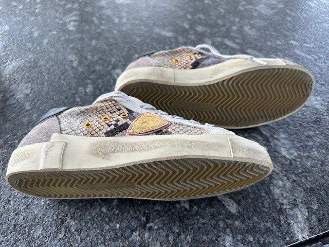 Damenschuhe: Original Philippe Model Sneaker Gr. 38 in beige - neu – Neu (gemäss Beschreibung) aus Watt von MilaKimba 4